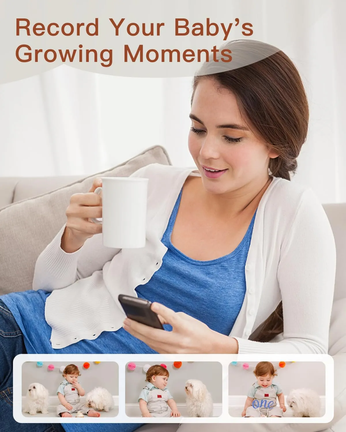 🍼 Smart Baby Monitor with 2 Cameras 🍼