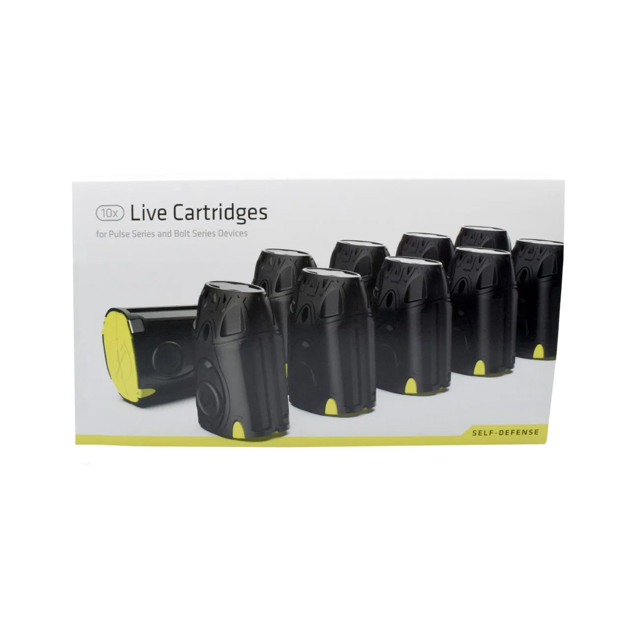 10-Pack of Live Cartridges for TASER C2, Bolt, Pulse and Pulse 