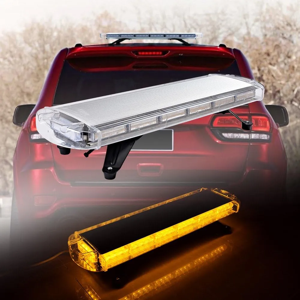 100Cm Led Car Emergency Warning Flashing Strobe Light Bar
