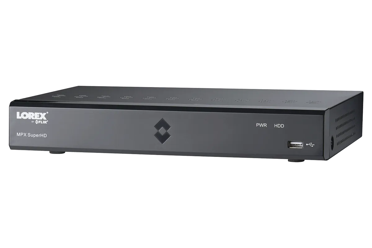1080p HD 8-Channel Security Camera System with Eight 1080p Dome Cameras