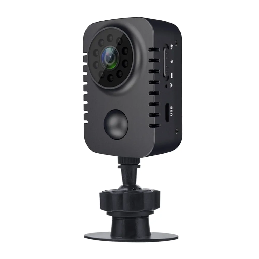 1080P Mini Body Camera HD Video Security Surveillance Recorder Camera Night Vision Motion Activated Small Nanny Cam PIR Cameras