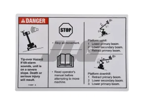 114397 Danger, Tilt Alarm | Genie