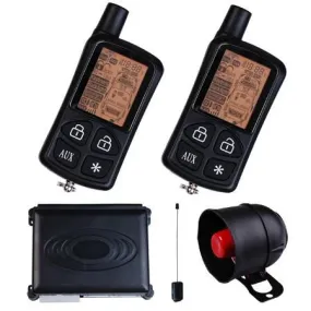 2 Way LCD Remote Starter Security System Car Alarm