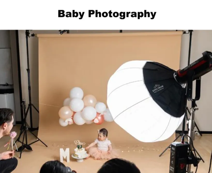 2 X 2M Lightweight Adjustable Backdrop Support Stand Photography Kit