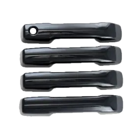 2022-2024 Toyota Tundra Exterior Door Handle Overlays - Chrome Delete Kit
