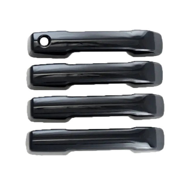 2022-2024 Toyota Tundra Exterior Door Handle Overlays - Chrome Delete Kit