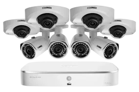 2K Home Security System featuring Color Night Vision and Listen-In Audio