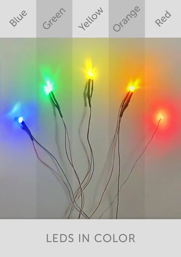 3 Volt Flashing Bulb LEDs