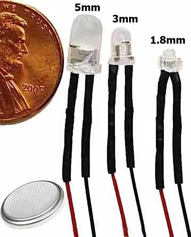 3 Volt Flashing Bulb LEDs