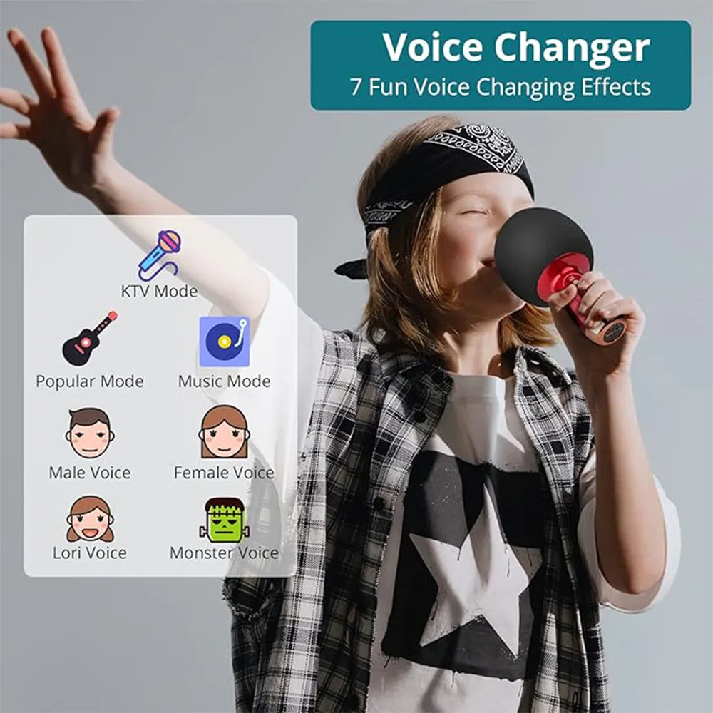 4 IN 1 KARAOKE MICROPHONE SPEAKER