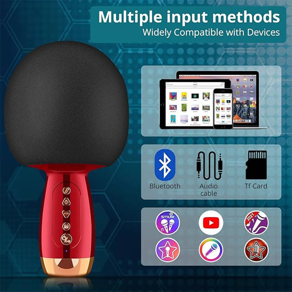 4 IN 1 KARAOKE MICROPHONE SPEAKER