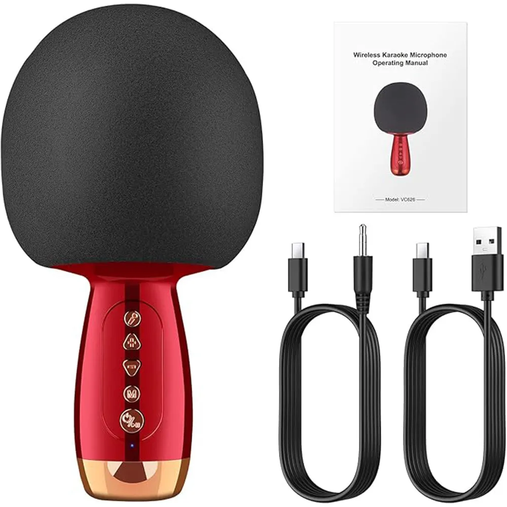 4 IN 1 KARAOKE MICROPHONE SPEAKER