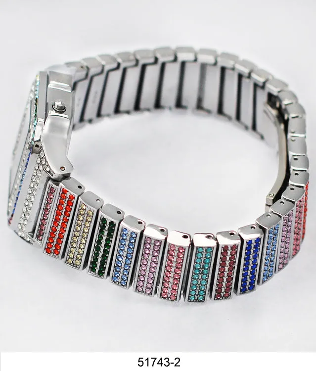 5174 - Iced Retro LCD Watch