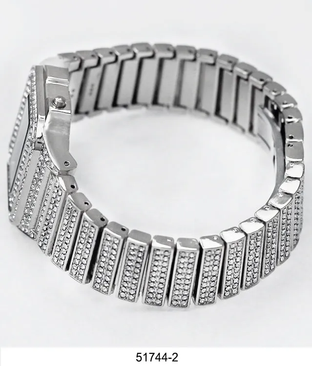 5174 - Iced Retro LCD Watch