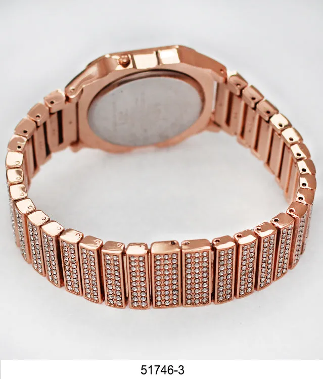 5174 - Iced Retro LCD Watch