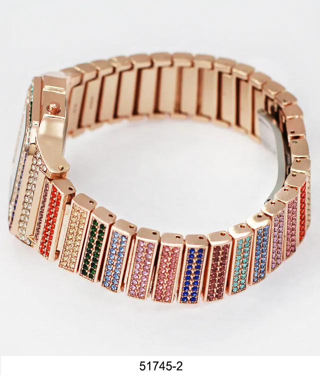 5174 - Iced Retro LCD Watch