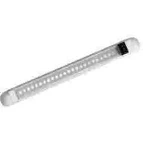 6" White LED Rail Lighting - w/12 Warm White LEDs