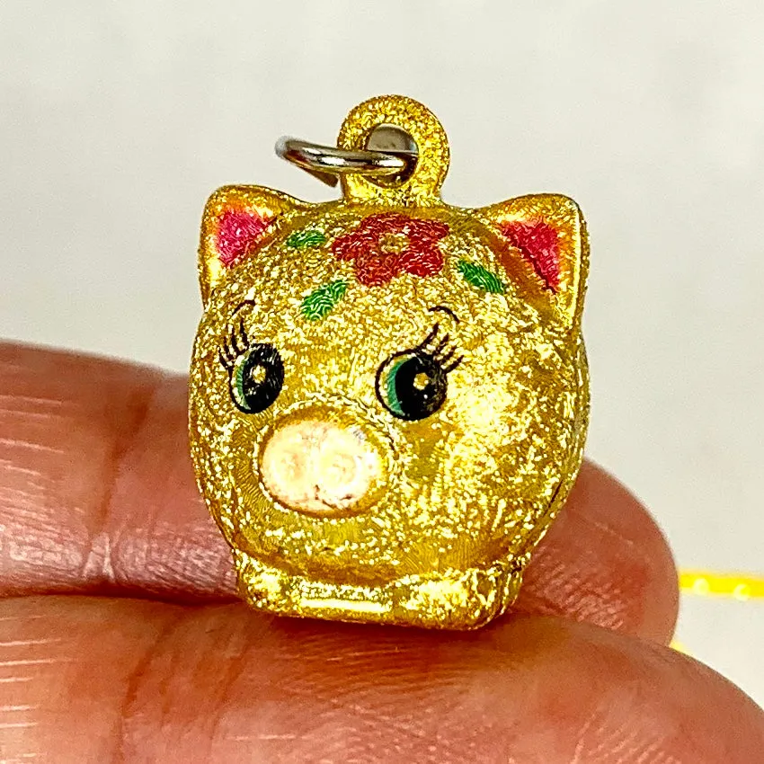 70602 GOLDEN PIG BELL-10