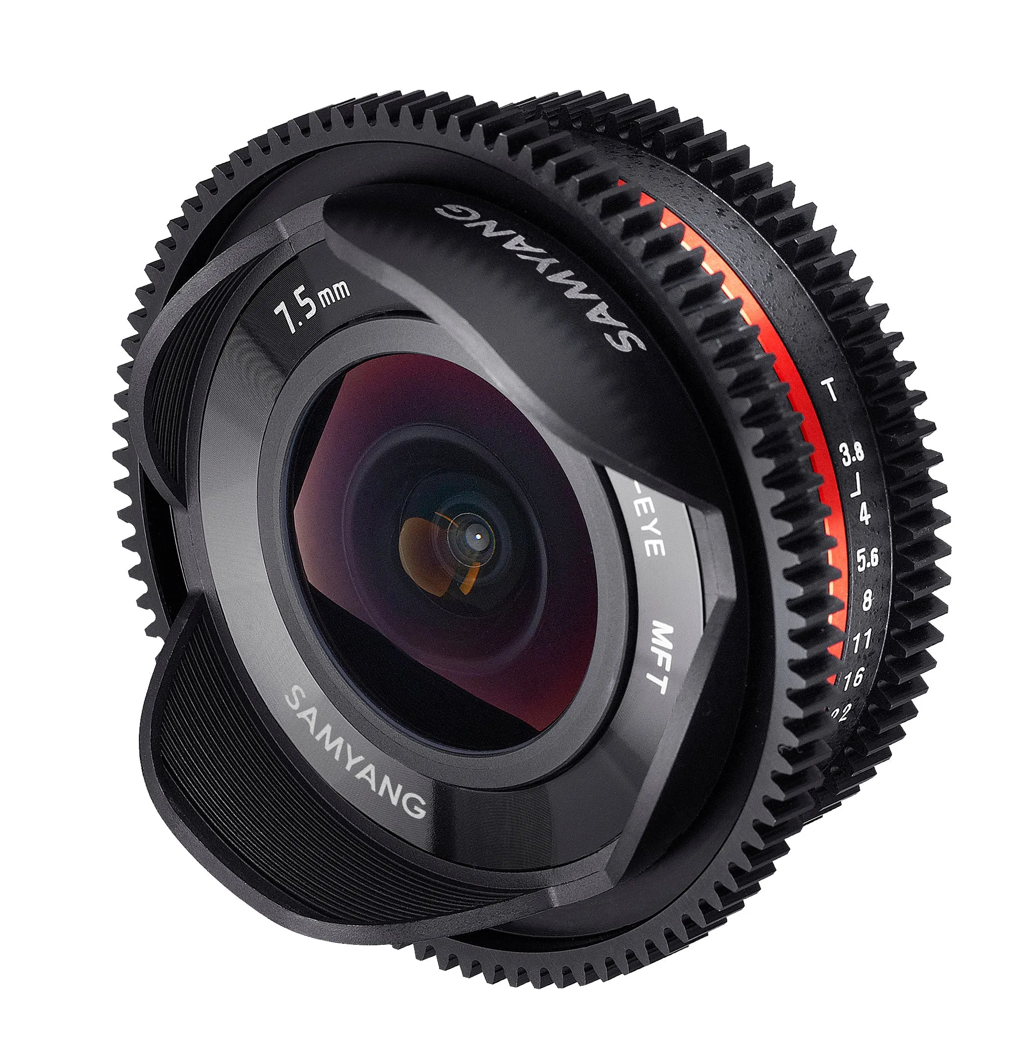 7.5mm T3.8 Compact Fisheye (MFT)
