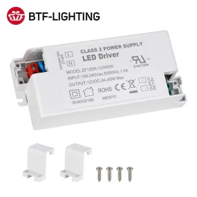 AC 100V 240V to DC 12V 24V Driver Transformer Power Supply for LED Strip Lights Constant Voltage LED Projects Dimmable