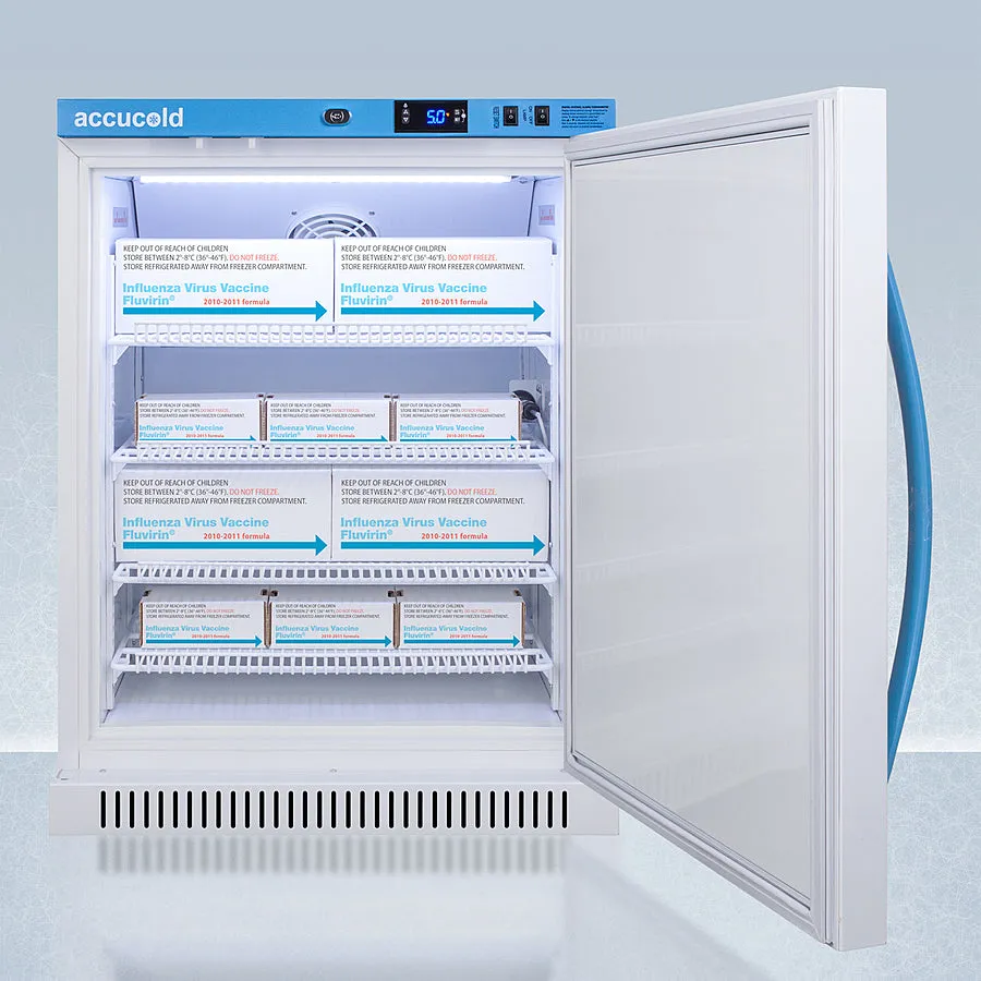 Accucold 6 Cu.Ft. ADA Height Vaccine Refrigerator - ARS6PVDL2B