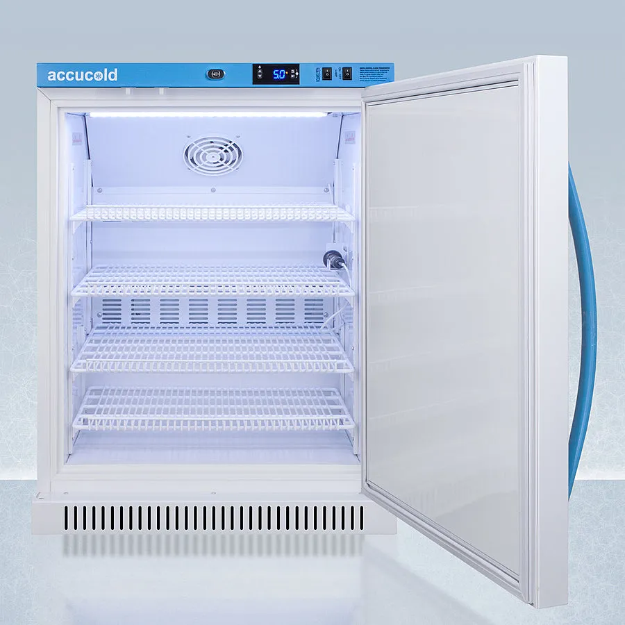 Accucold 6 Cu.Ft. ADA Height Vaccine Refrigerator - ARS6PVDL2B