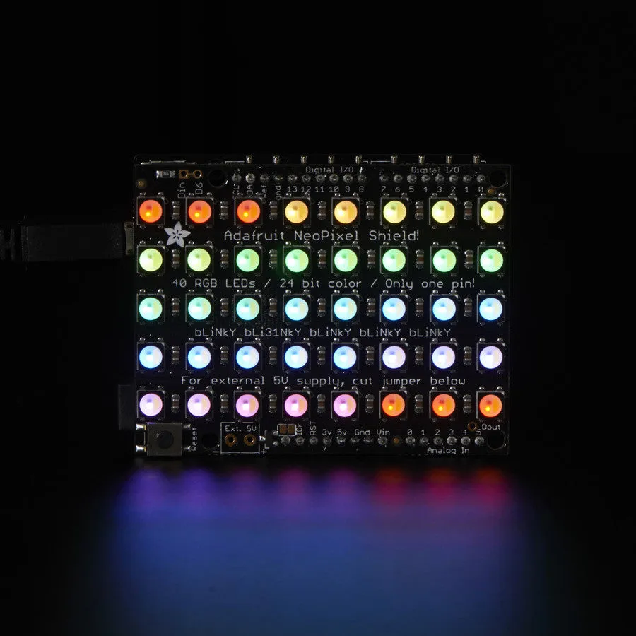Adafruit NeoPixel Shield - 40 RGBW