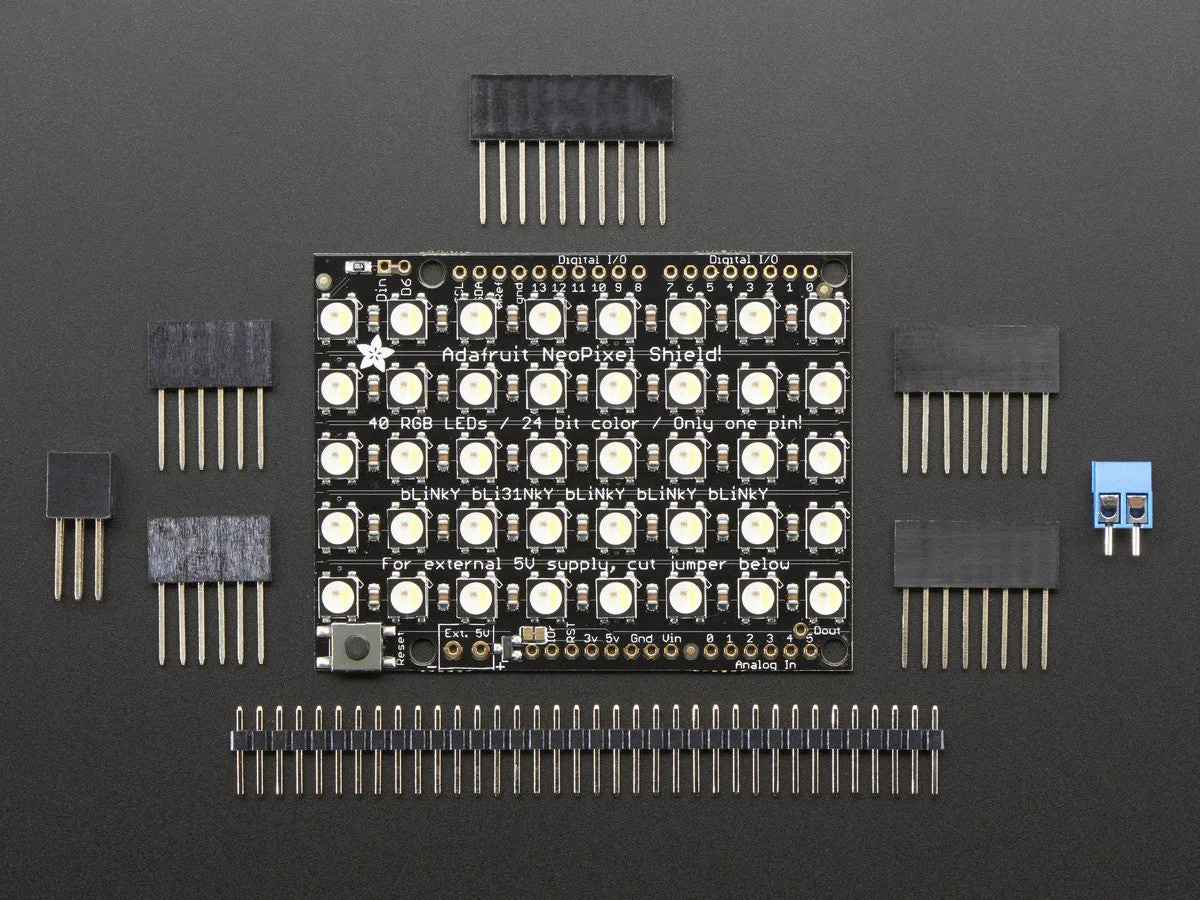 Adafruit NeoPixel Shield - 40 RGBW
