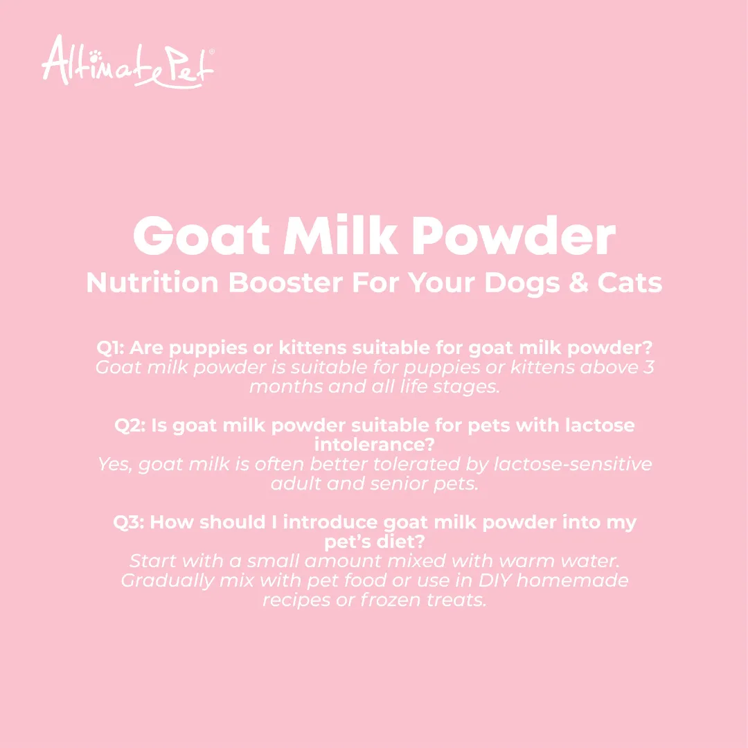 Altimate Pet Goat Milk Formula Powder For Kittens