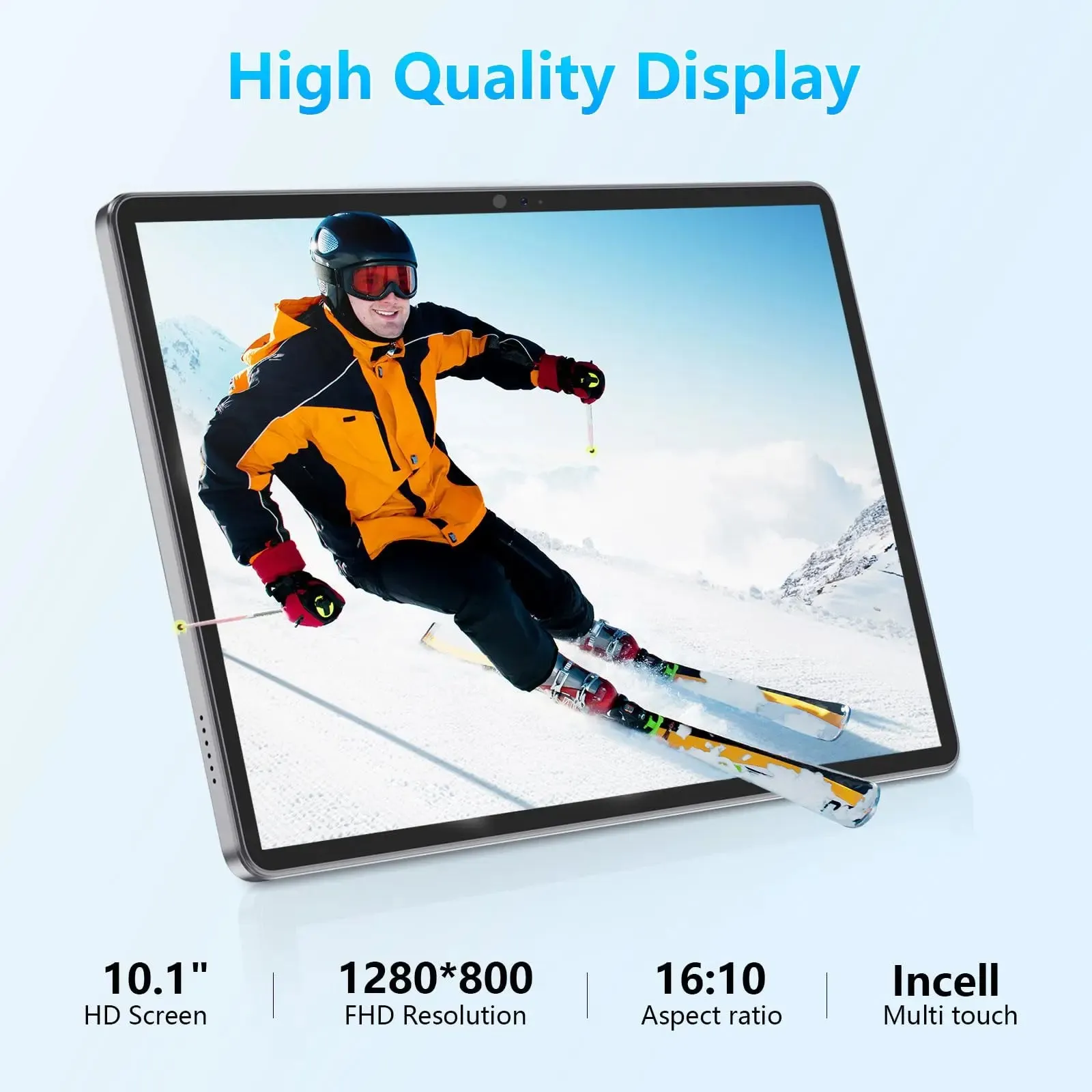Android 13 Tablet, 10 inch Tablets with Case, Stylus, 12GB RAM 128GB ROM 1TB Expand, Octa Core Processor, 6000mAh, 2.4G/5G WiFi, GPS, FM, Dual Camera, FHD Touch Screen (Blue)