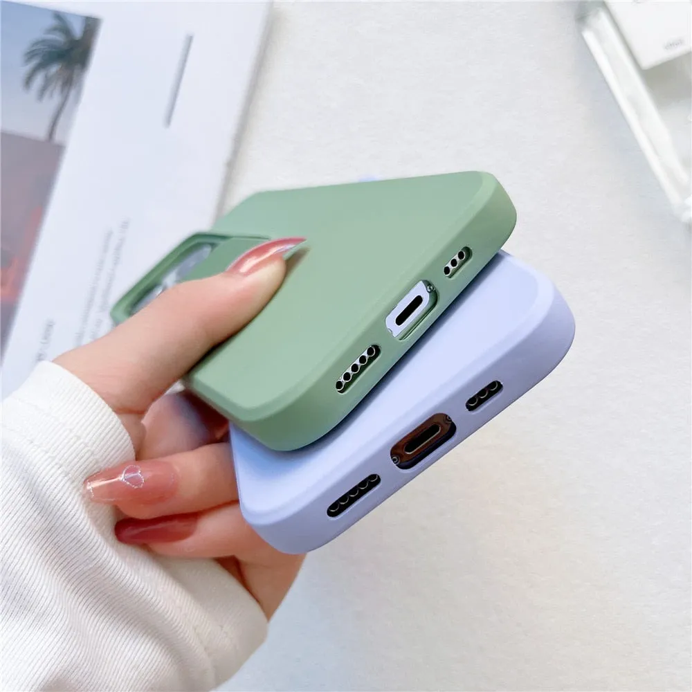 Anymob iPhone Gray Window Phone Case Slide Lens Protection Shockproof Cover
