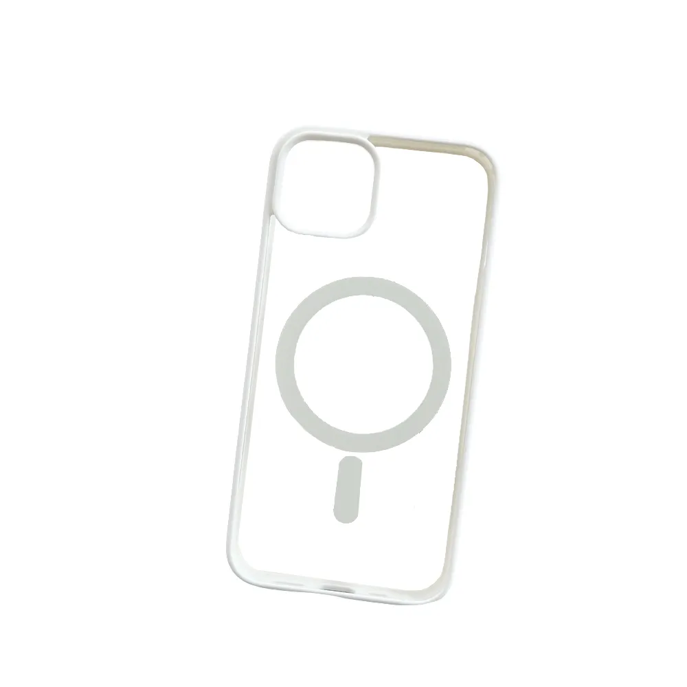 Anymob iPhone White Magnetic Pattern Case Soft Phone Cover