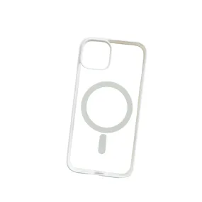 Anymob iPhone White Magnetic Pattern Case Soft Phone Cover