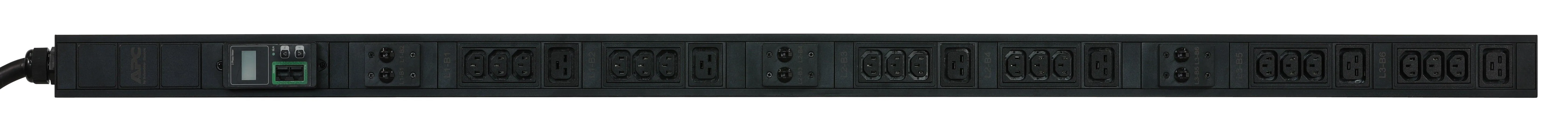 APC 230V | (18) IEC 320 C13 | (6) IEC 320 C19 | 400V 3PH | 50|60 Hz (EPDU1232M)