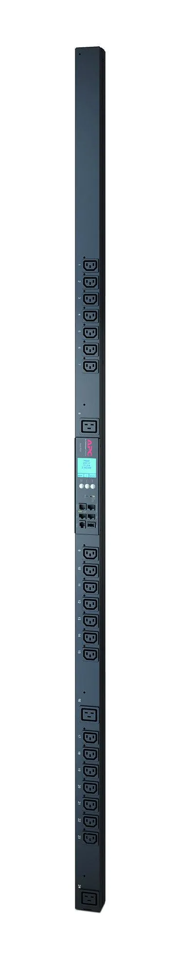 APC Rack PDU 2G | ZeroU | 20A|208V | 16A|230V | (21) C13 & (3) C19 (AP8659)