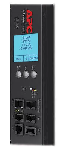 APC Rack PDU 2G | ZeroU | 20A|208V | 16A|230V | (21) C13 & (3) C19 (AP8659)