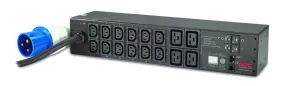APC Rack PDU | Metered | 2U | 32A | 230V | (12) C13 & (4) C19 (AP7822B)
