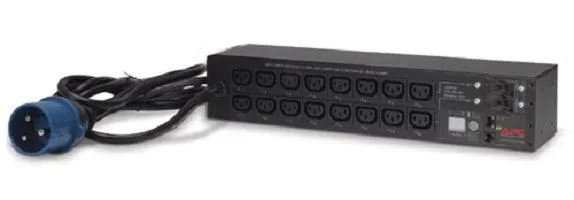 APC Rack PDU | Switched | 2U | 32A | 230V | 16x IEC 320 C13 | 445 x 114 x 89 mm (AP7922B)