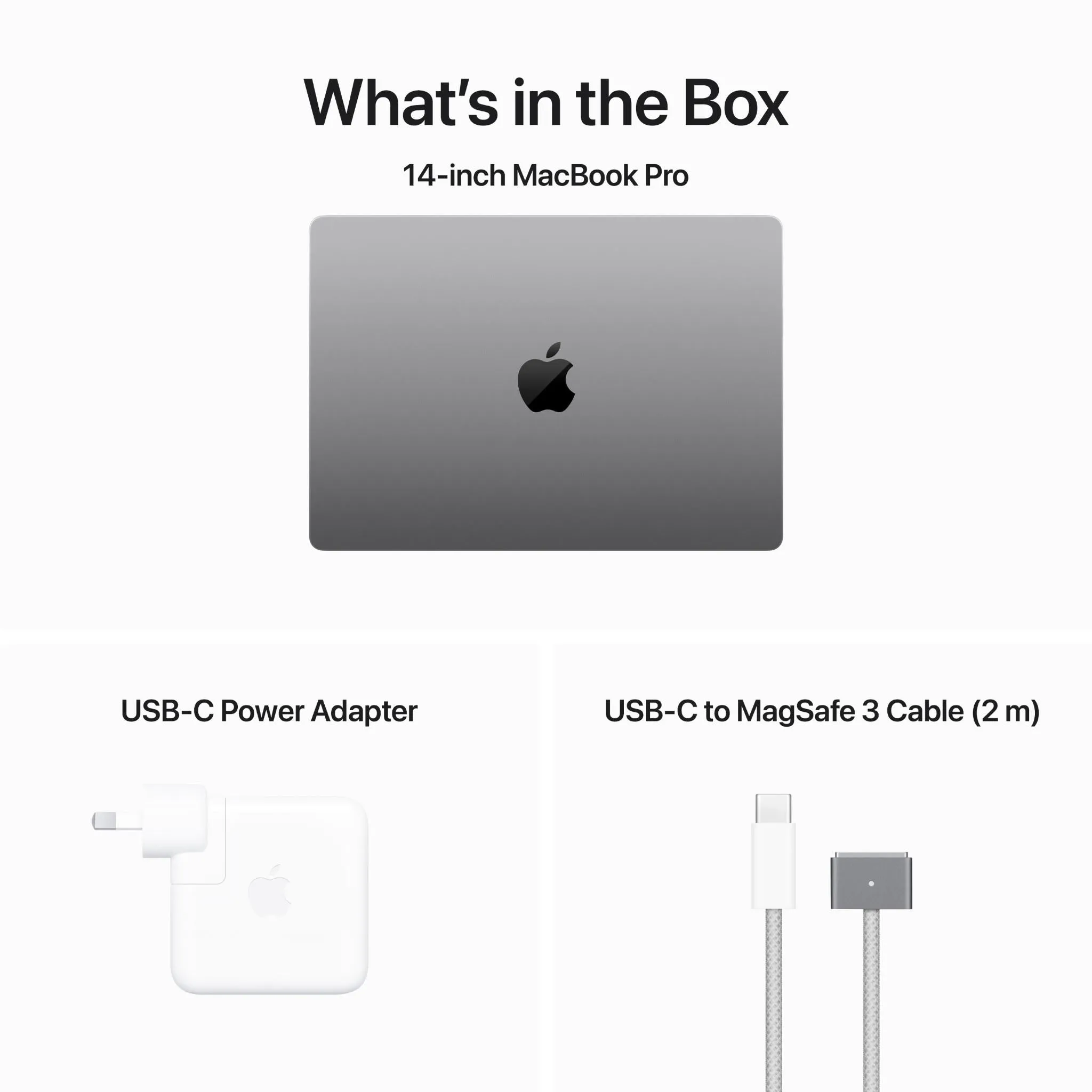 Apple MacBook Pro 14-inch with M3 Chip, 1TB SSD/16GB (Space Grey)[2023]