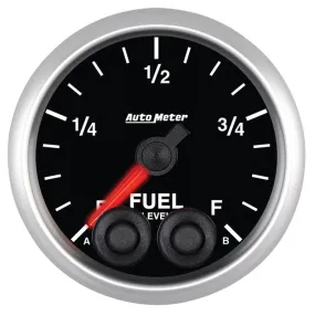 Auto Meter Elite Series Programmable Fuel Level Gauge - 2-1/16 in.