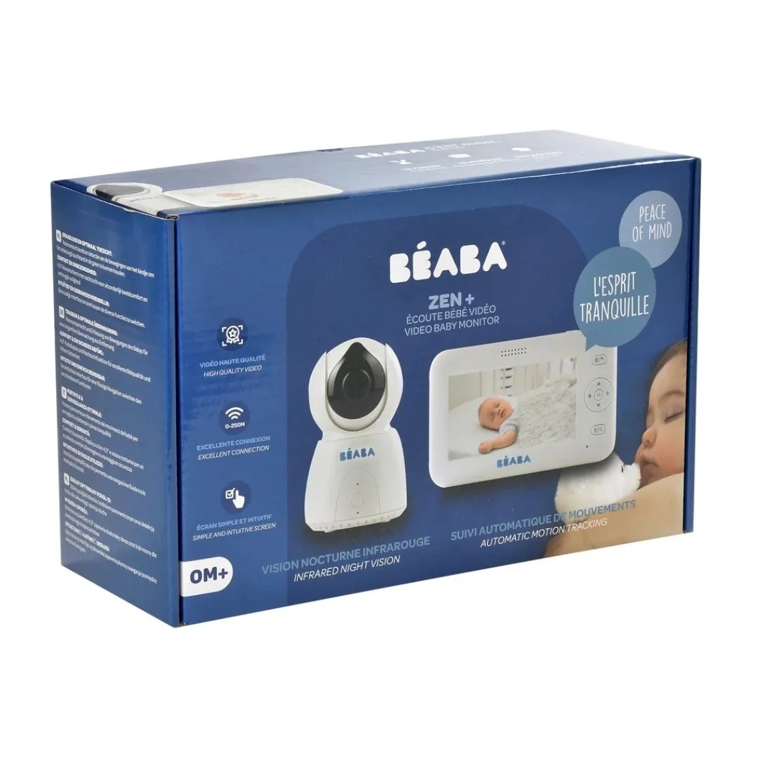 Beaba Video Zen  Connect Baby Monitor White