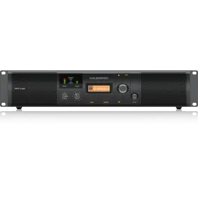 Behringer NX3000D 3000-Watt Class-D Power Amplifier with DSP