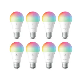 Bluetooth Mesh Color A19/E26 8 Packs