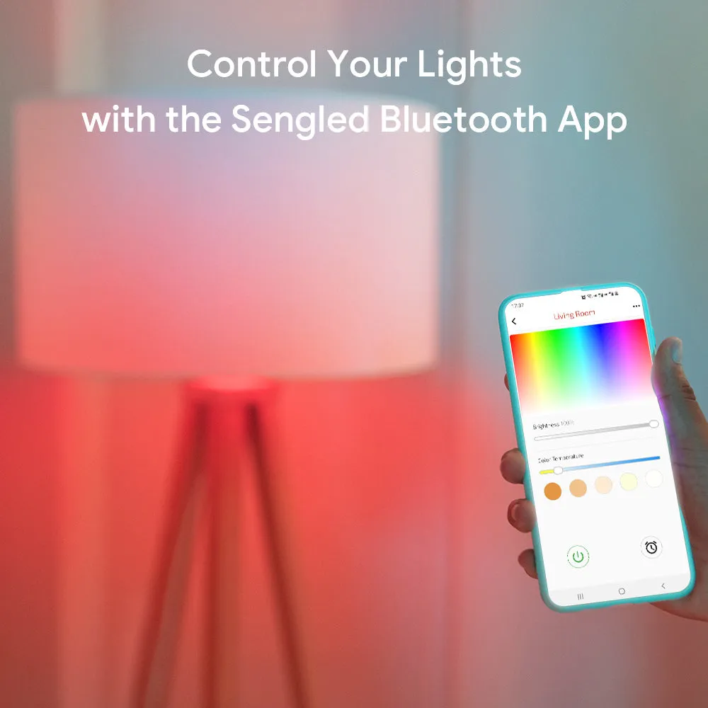 Bluetooth Mesh Color A19/E26 8 Packs