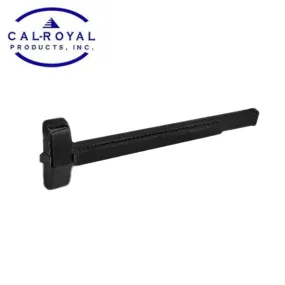 Cal-Royal - A9800EO36 - Rim Exit Device - Matte Black - 36" - Grade 1