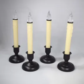 Cape Cod LED Antique Bronze Candles with Sensors 4-Pack
