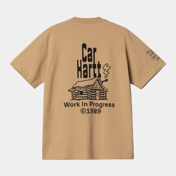 Carhartt WIP Home T-Shirt - Dusty H Brown / Black