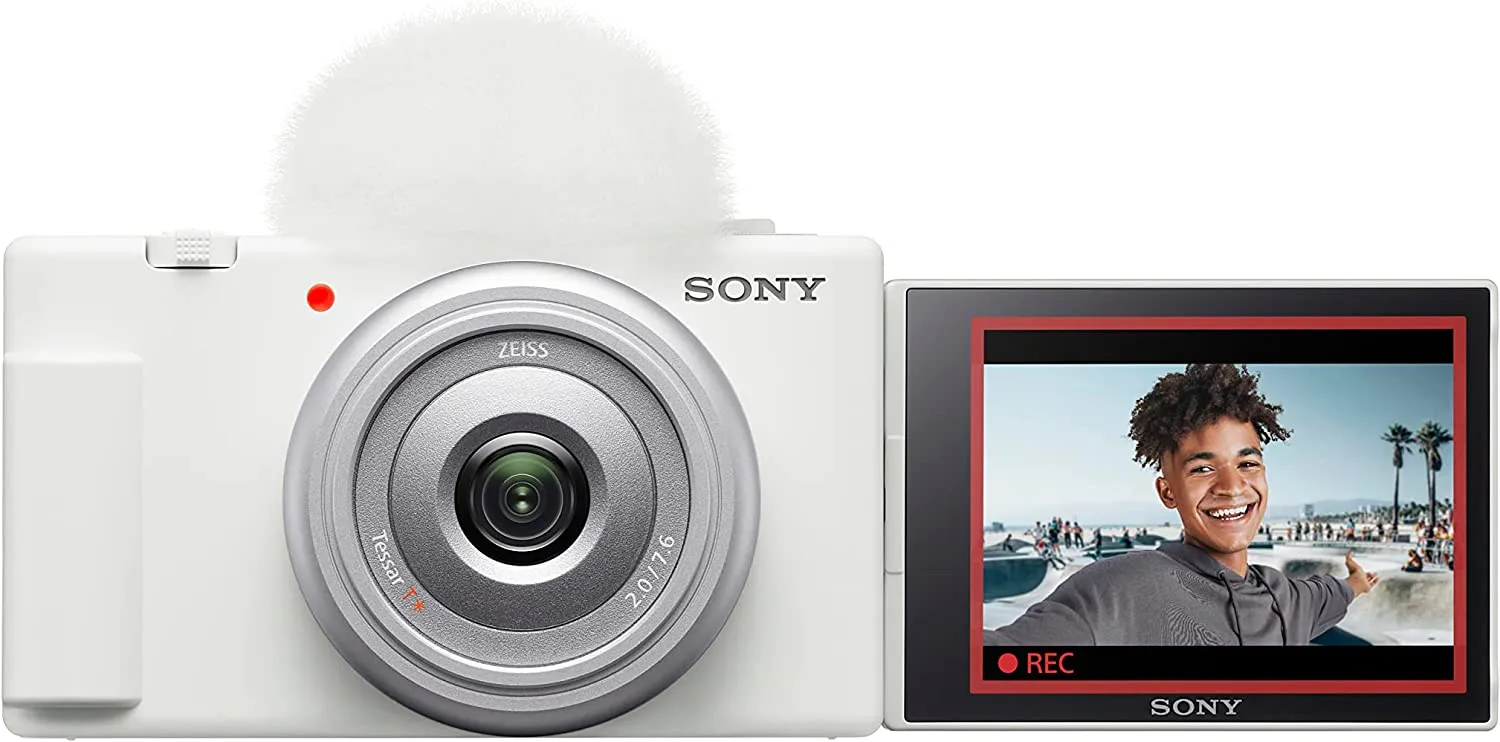 Certified Refurbished - Sony ZV-1F Vlog Camera for Content Creators and Vloggers
