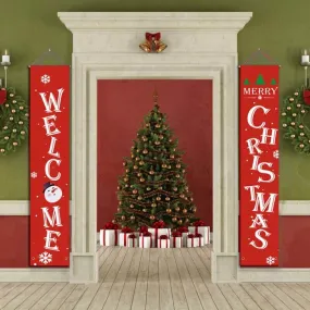 Christmas Curtain Couplet