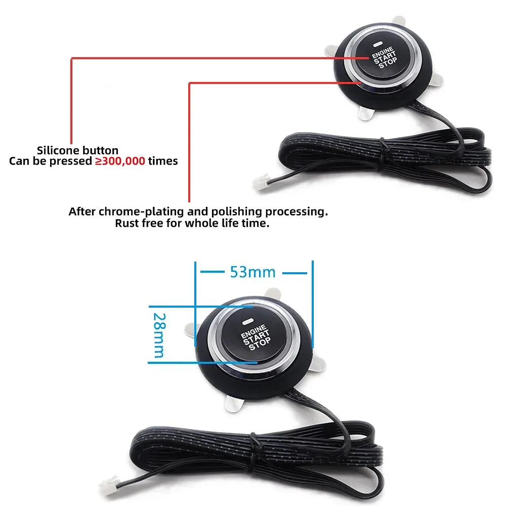 Color: Blue - Car Intelligent Security Protection Universal Auto
